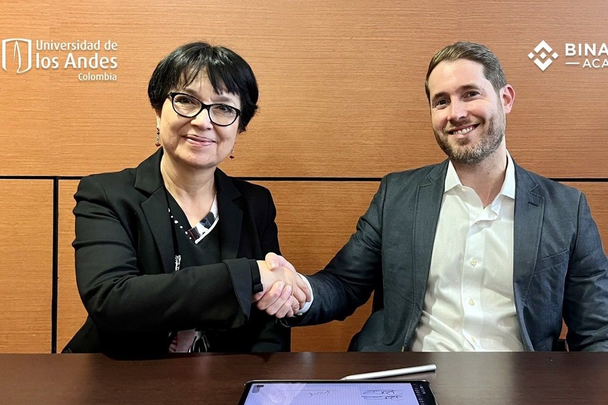 Binance fecha parceria e leva criptomoedas para universidade na Colômbia