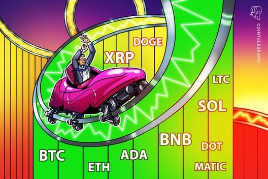 Análise de preços 14/04: BTC, ETH, BNB, XRP, ADA, DOGE, MATIC, SOL, DOT, LTC