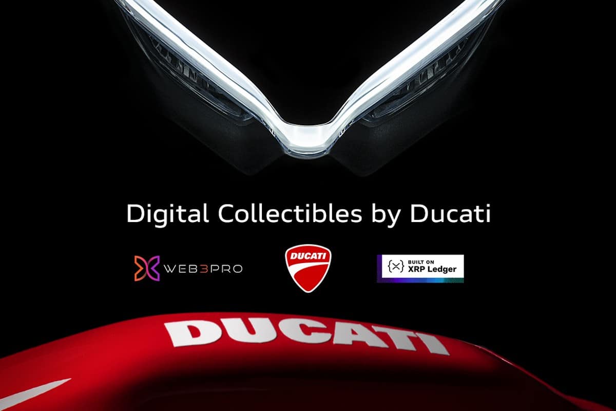 Ducati escolhe a XRP e lança NFT gratuito para fãs