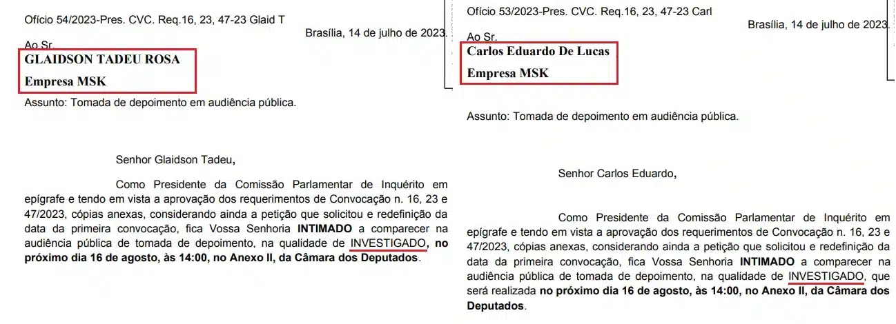 Sócios da MSK Invest, possível pirâmide que atuava em São Paulo, devem depor em CPI