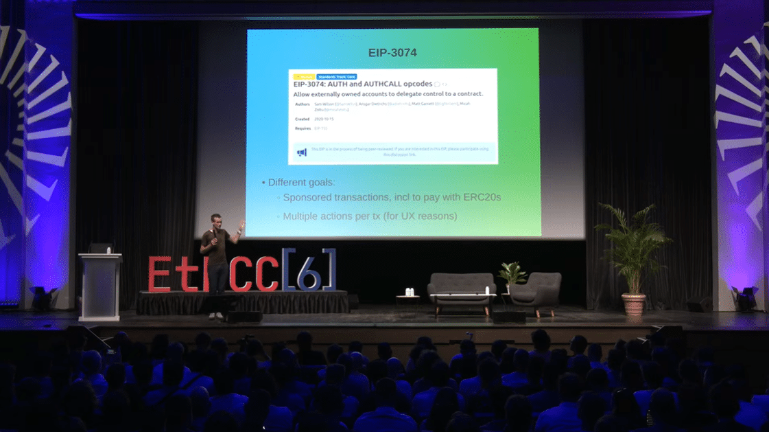 Vitalik Buterin compartilha desafios de abstração de contas na Ethereum na EthCC