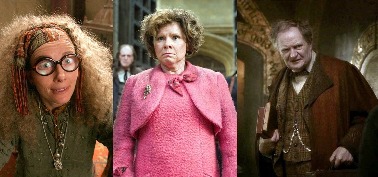 Trelawney - Umbridge e Slughorn