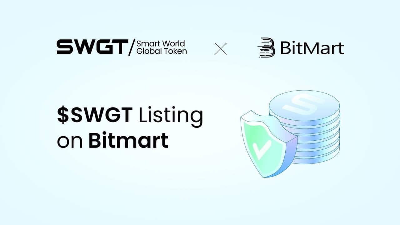 O $SWGT anuncia sua listagem na Bitmart como o primeiro passo em direção à expansão em exchanges de primeira linha: Junte-se à Fase 2 da Pré-venda!