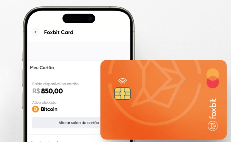 Foxbit lança cartão de crédito para pagamentos e saques usando criptomoedas