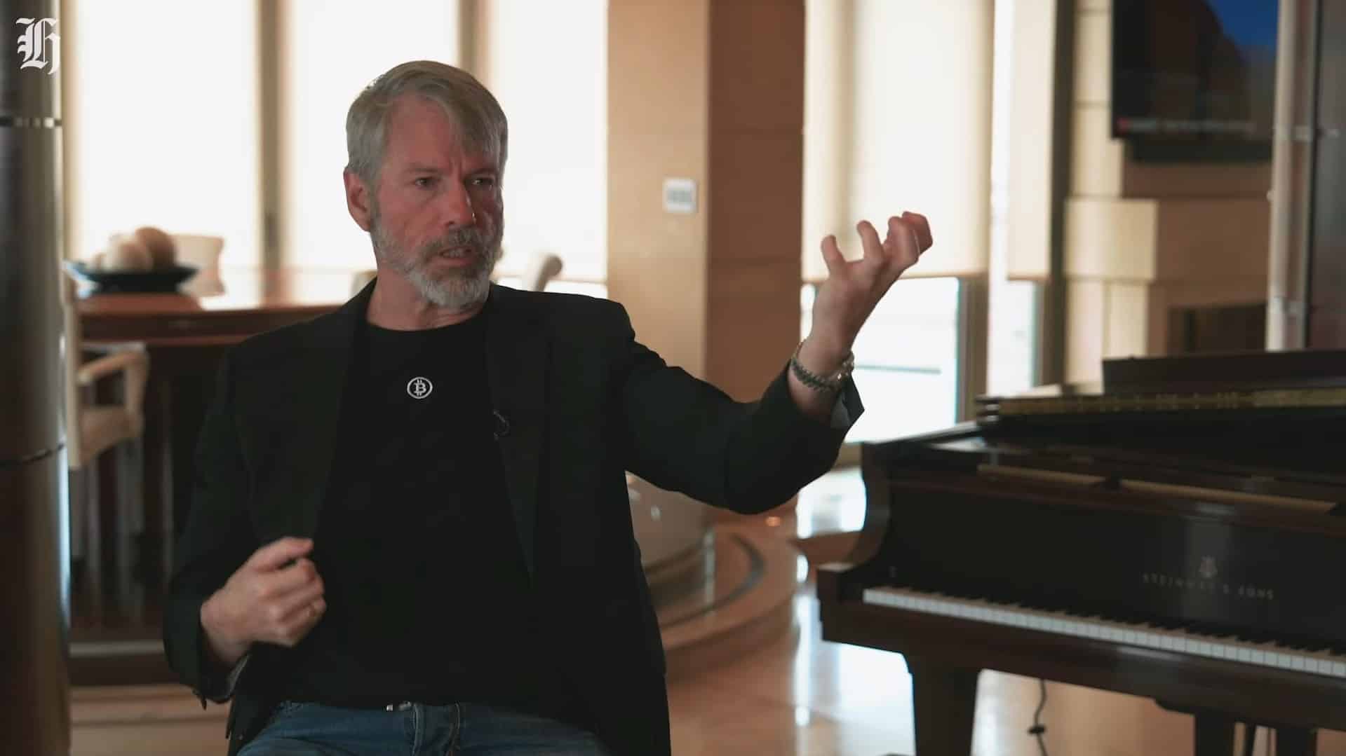 Michael Saylor explica o que acontecerá quando Apple, Google, Meta e outras gigantes comprarem Bitcoin