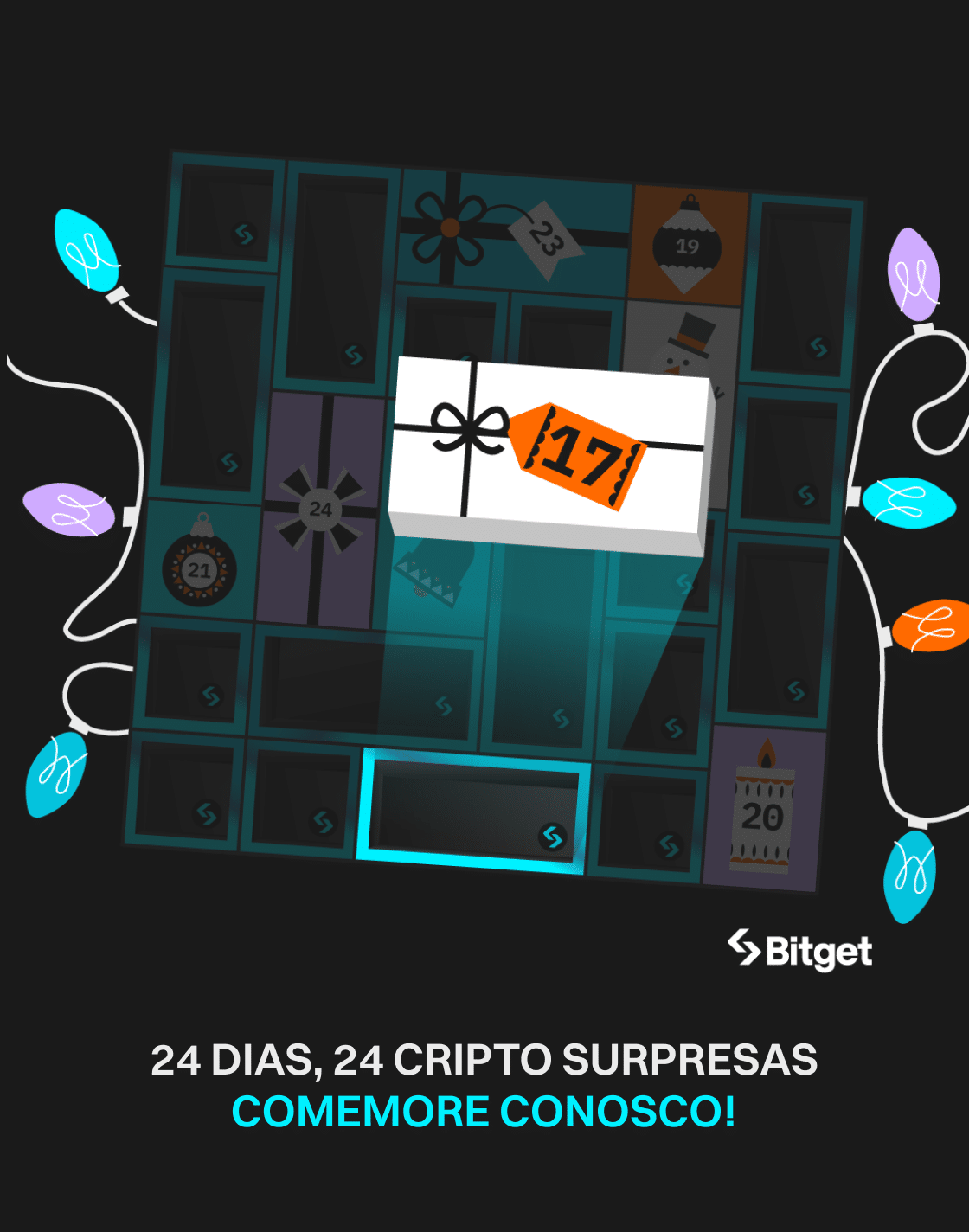 24 Dias, 24 Surpresas – Dia 17: Entenda a Promoção “Dê 10 USD e Ganhe 10 USD” da Bitget