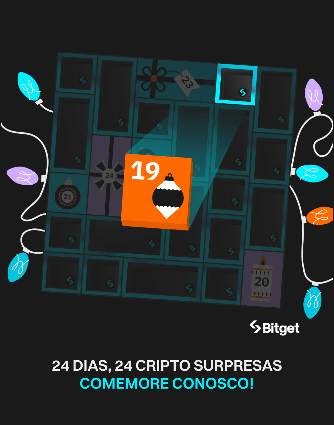 Bitget Apresenta: 24 Dias, 24 Surpresas – Dia 19: Caixas Misteriosas