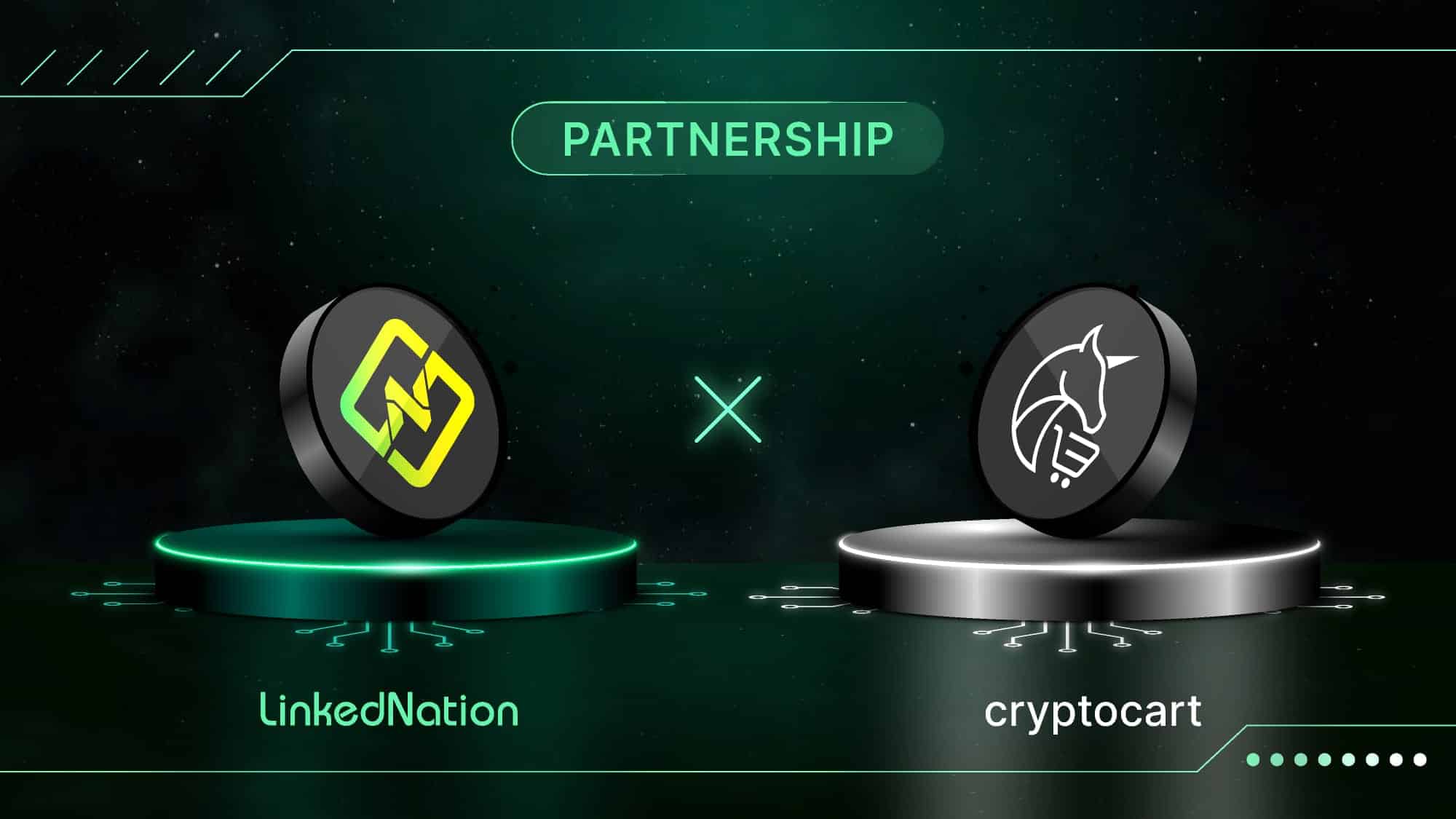 LinkedNation fecha parceria com CryptoCart e amplia acesso a compras em mais de 3 mil marcas via cripto