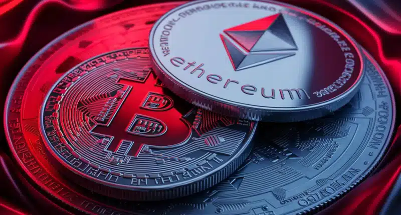 Bitcoin e Ethereum se recuperam após domingo de perdas