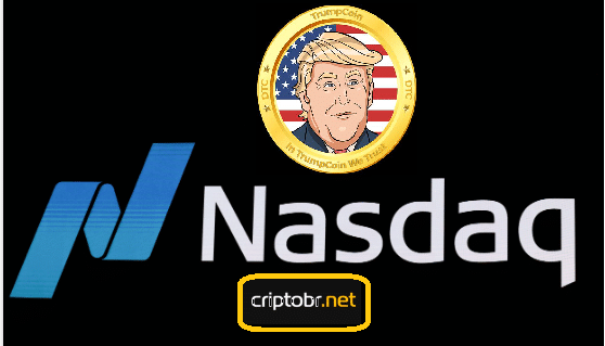 Empresa chinesa despenca na Nasdaq após anunciar compra de TrumpCoin e Bitcoin