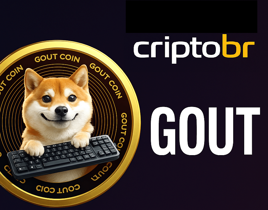 GOUT dispara 1.200% em meio à tensão geopolítica e queda do Bitcoin