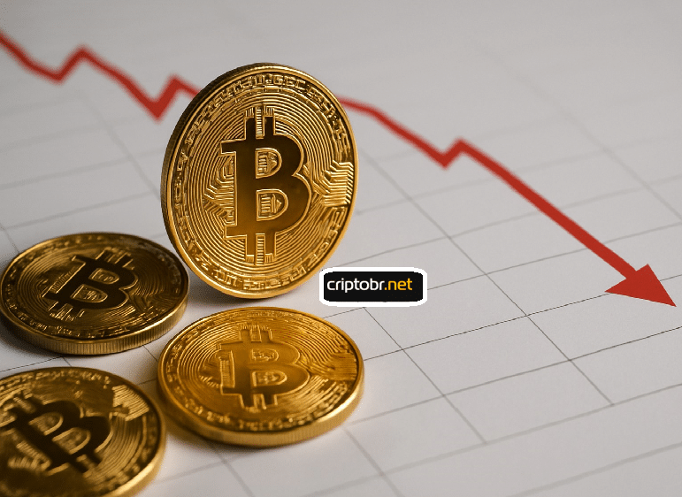 Bitcoin despenca abaixo de US$104 mil e liquida mais de US$600 milhões.