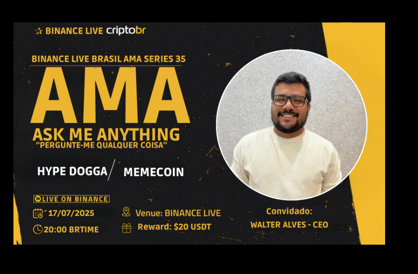 Token HYPE DOGGA terá destaque em AMA nesta quinta-feira; pré-venda já está disponível na Criptonopix