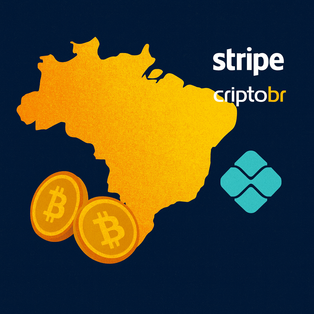 💥 Stripe integra Pix e reforça presença no Brasil após avanços com stablecoins