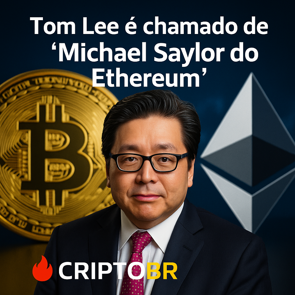 💥 Tom Lee é chamado de “Michael Saylor do Ethereum” enquanto empresas impulsionam possível nova temporada de altcoins💥