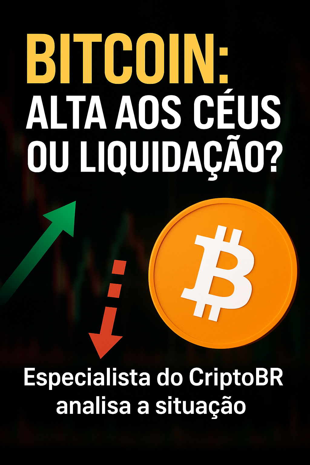 💥 Bitcoin no ponto de virada: alta explosiva ou correção estratégica?