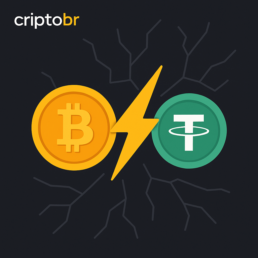 💥 Tether reforça laços com o Bitcoin ao integrar Lightning Network