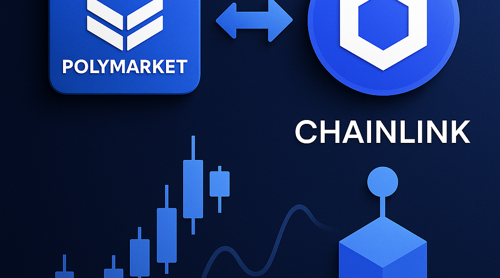 Mercado de previsão ganha reforço com integração entre Polymarket e Chainlink