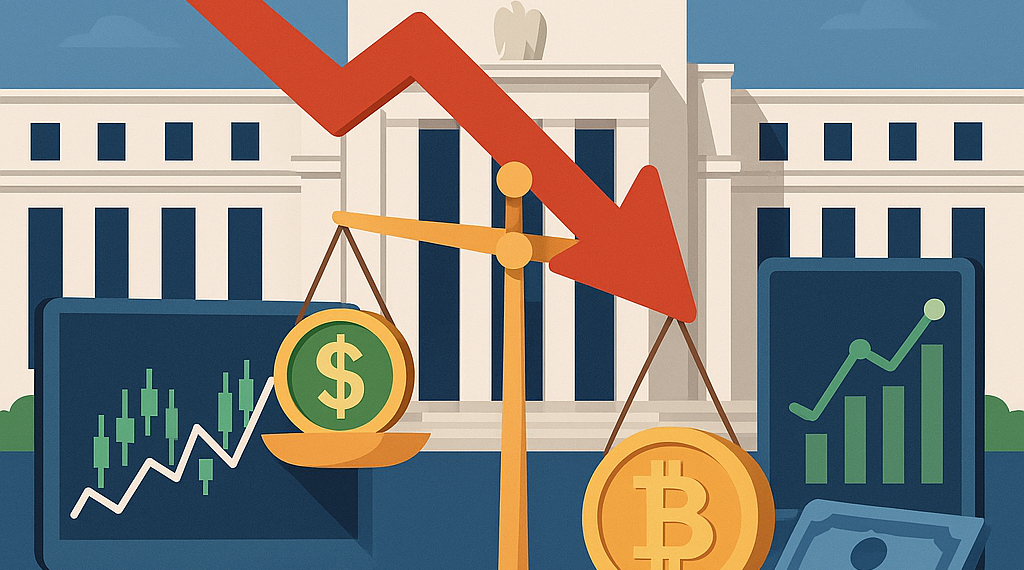 Fed corta juros pela 1ª vez em 9 meses (4%–4,25% a.a.)