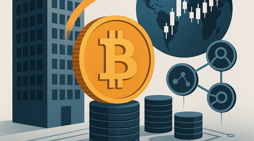 Adoção do Bitcoin acelera e reservas corporativas desenham novo sistema financeiro global