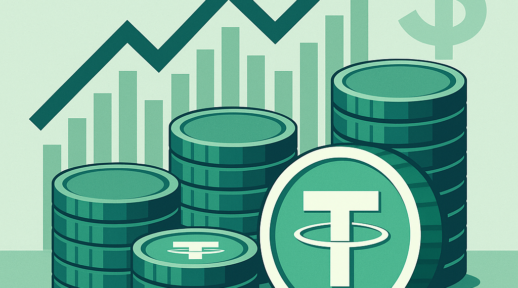 Tether busca captação bilionária e pode alcançar avaliação de US$ 500 bilhões