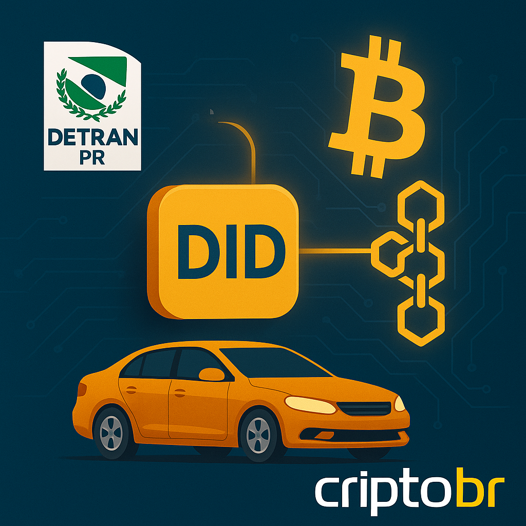 💥 Paraná avança com projeto de tokenização de veículos em blockchain