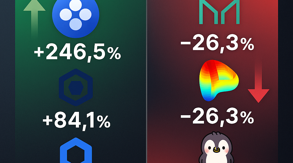 💥 Exchanges centralizadas disparam enquanto DeFi enfrenta forte queda em agosto