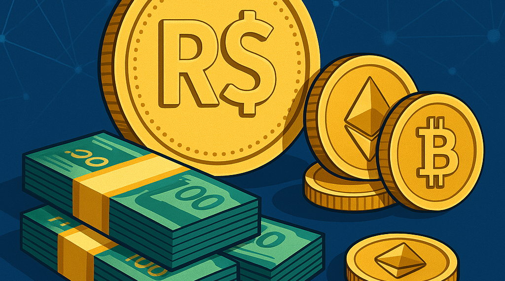 BRLV: Real ganha nova stablecoin apoiada por Coinbase e cofundador do Nubank