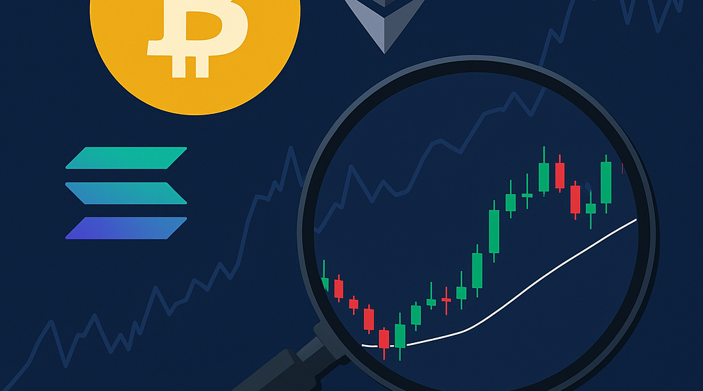 John Bollinger analisa Bitcoin, Ethereum e Solana e aponta oportunidades fora da maior criptomoeda