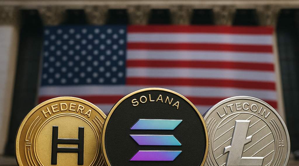 ETFs de Solana, Hedera e Litecoin estreiam nas bolsas americanas