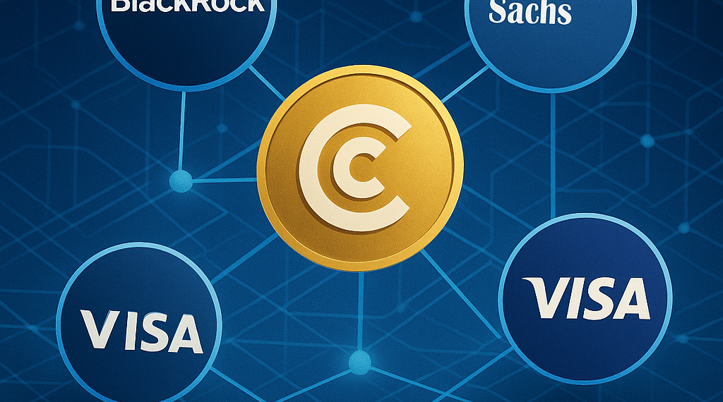 Circle lança testnet Arc com apoio de gigantes como BlackRock, Goldman Sachs e Visa