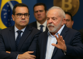 Deputado Carlos Lula, ao lado do Presidente Lula, defende confisco de criptomoedas em proposta de combate ao crime no Maranhão