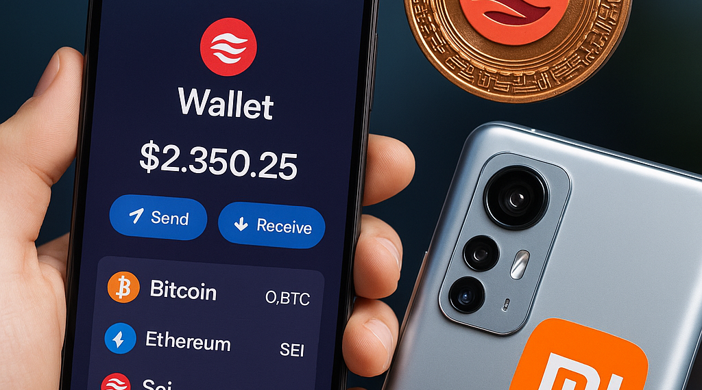 Xiaomi vai pré-instalar carteira cripto da Sei em milhões de celulares no mundo