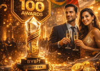 Bybit é eleita “Melhor CEX” no BeInCrypto 100 Awards 2025 e reforça avanço na América Latina