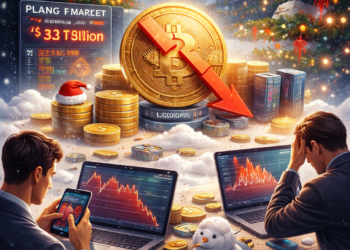 Criptomoedas perdem suporte de US$ 3 trilhões e esfriam o rali de Natal do Bitcoin
