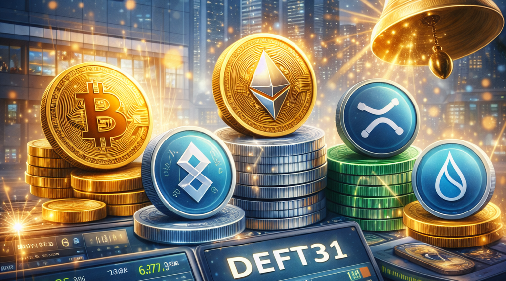 DeFi Technologies estreia na B3 com BDRs e lança cinco ETPs cripto em reais