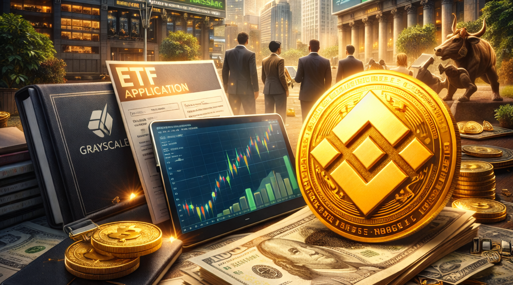 Grayscale entra na corrida por ETF de BNB e mira listar o “GBNB” na Nasdaq