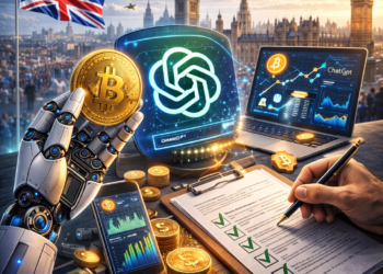 Metade dos adultos no Reino Unido confia no ChatGPT para investir em criptomoedas