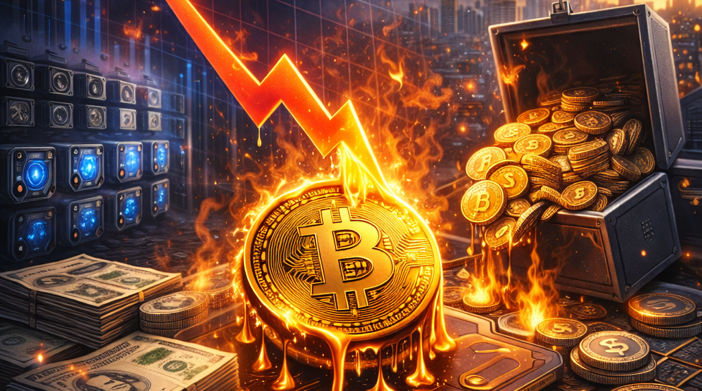 Mineradora vende todos os seus bitcoins em meio à queda do mercado