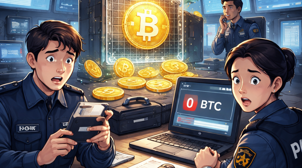 Polícia sul-coreana revela erro bobo que a fez perder 22 bitcoins confiscados há quatro anos