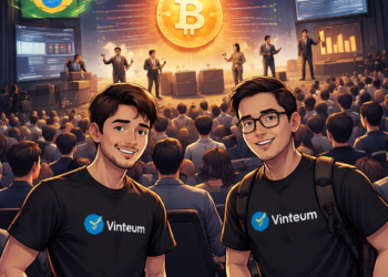 Vinteum destaca-se como maior sponsor da bitcoin++ e coloca o Brasil no circuito global do evento