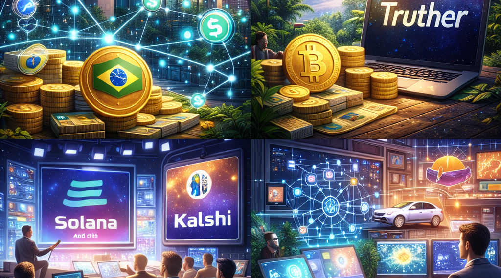 Ebury Bank no Brasil, Truther se muda para El Salvador, Solana parceria com Kalshi e outras novidades