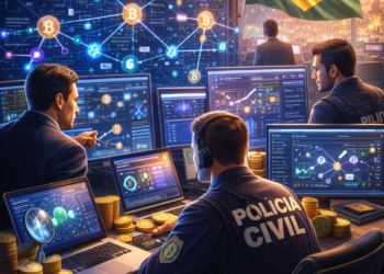 Autoridade brasileira avança capacitação em rastreio de bitcoin e criptomoedas