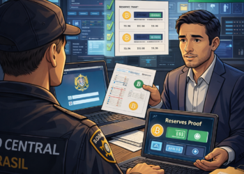 Banco Central exige prova de reservas e cadastro em sistema federal para corretoras de criptomoedas no Brasil