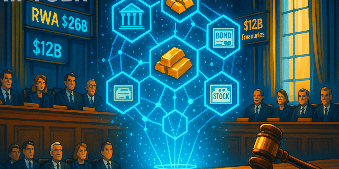 Audiência do Congresso dos EUA sobre tokenização de ativos e mercado de capitais com hologramas de ativos tokenizados