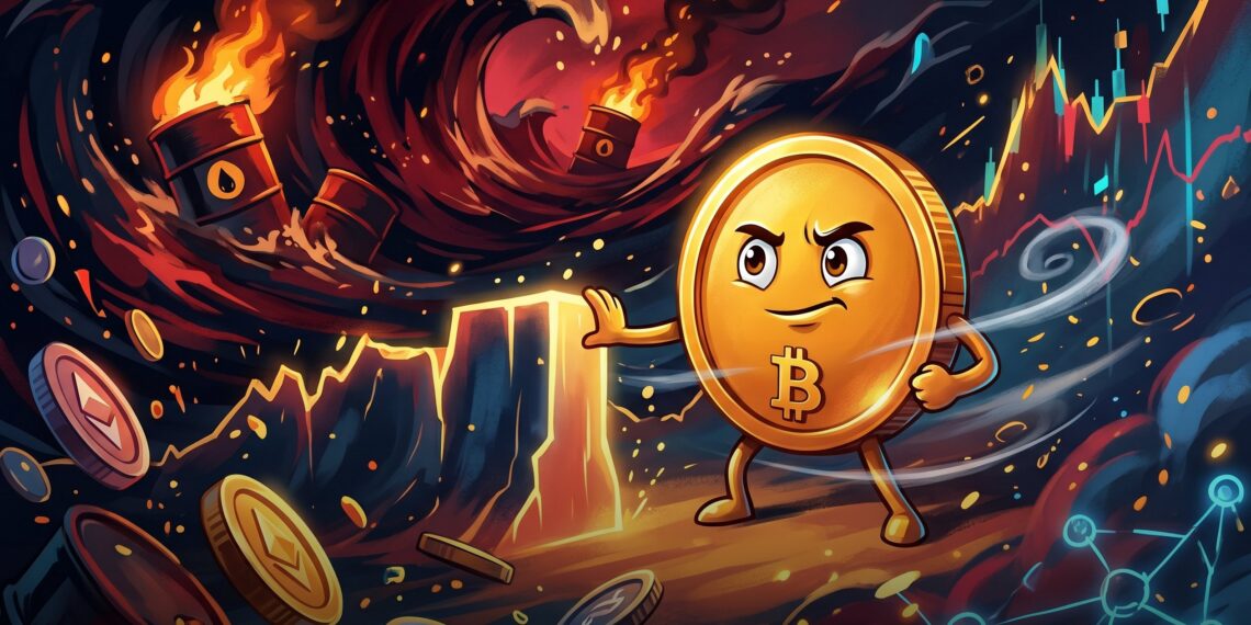 Bitcoin tenta romper US$ 80 mil enquanto petróleo pressiona mercado cripto