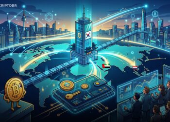 Banco digital coreano testa remessas on-chain com infraestrutura Ripple