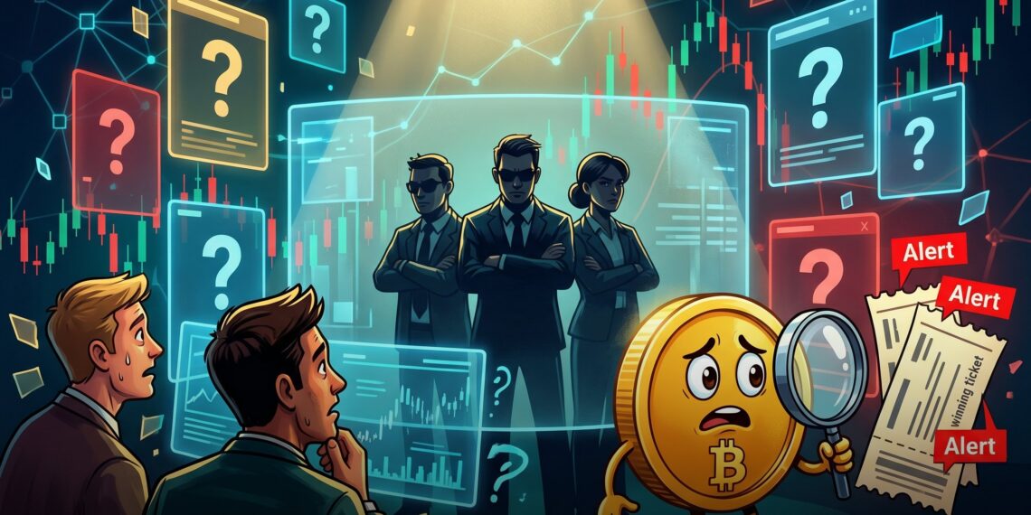 Ilustração sobre alerta de insider trading em apostas militares na Polymarket