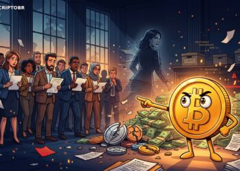 Ilustração sobre indenização para vítimas da fraude cripto OneCoin