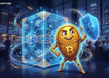Mascote do Bitcoin protege cofre digital com camada de privacidade e circuitos de conhecimento zero
